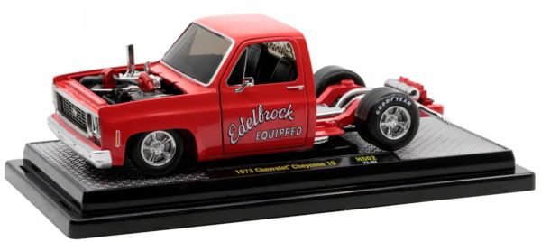 M2M-40100-HS02 - Chevrolet Cheyenne 10, Baujahr 1976, rot, Edelbrock-Ausstattung - 1