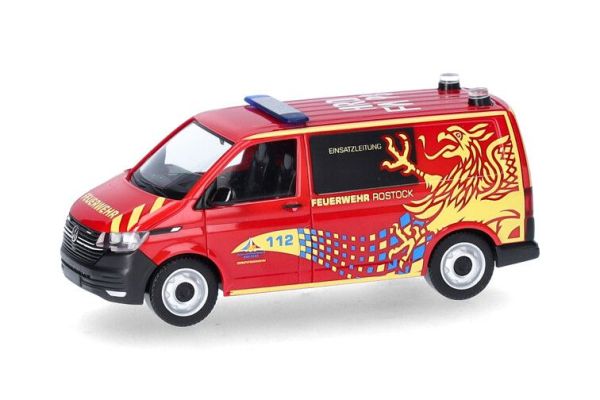 HER097703 - VOLKSWAGEN T6.1 Feuerwehr Rostock - 1