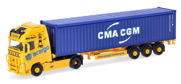 HER318822 - VOLVO FH 4x2 mit 3-Achs-Containerträger Acargo -CMA-CGM - 1