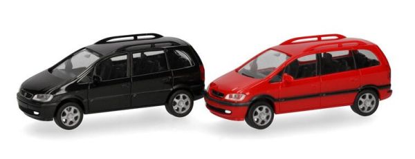 HER013932-002 - OPEL Zafira in black and red – 2-piece model kit - 1