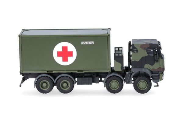HER747219-002 - IVECO Trakker 8x8 with a 20-foot container from the Bundeswehr - 1