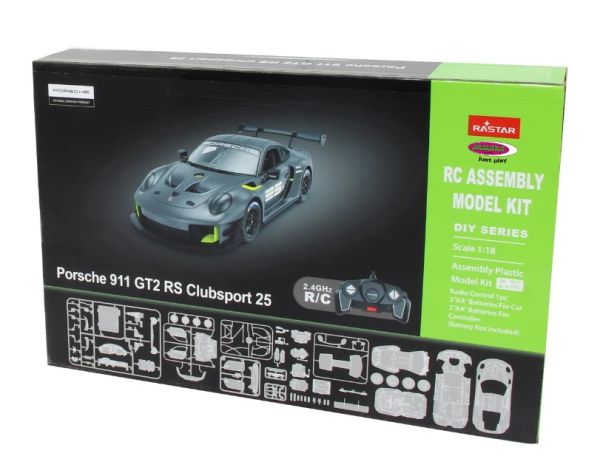 JAM402190 - Bausatz - PORSCHE 911 GT2 RS Clubsport #25 grau - Ferngesteuert - 1