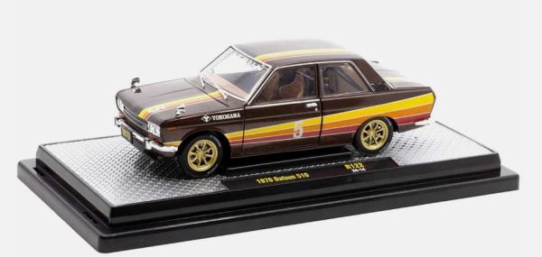 M2M-40300-122B - DATSUN 510 #5 1970 Braun - 1