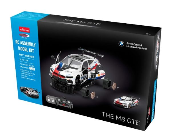 JAM403130 - Bausatz - BMW M8 GTE weiß - Ferngesteuert - 1