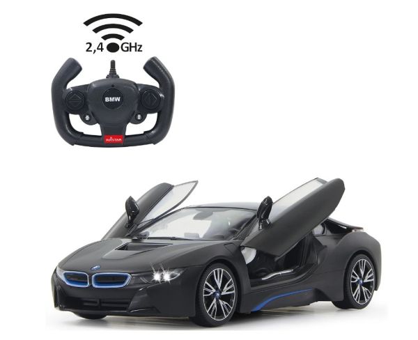 JAM404570 - BMW i8 schwarz mit Türen – ferngesteuert - 1