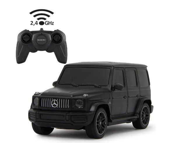 JAM405191 - MERCEDES AMG G63 mattschwarz mit getönten Scheiben - Ferngesteuert - 1