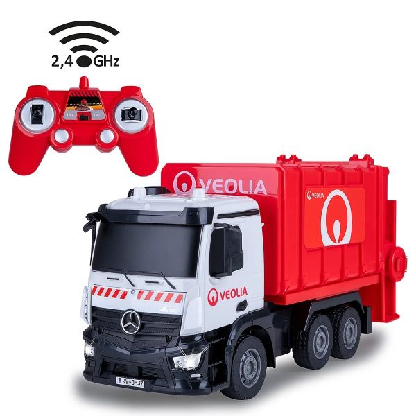 JAM408305 - MERCEDES-BENZ Antos 6x4 RC VEOLIA Müllwagen - 1
