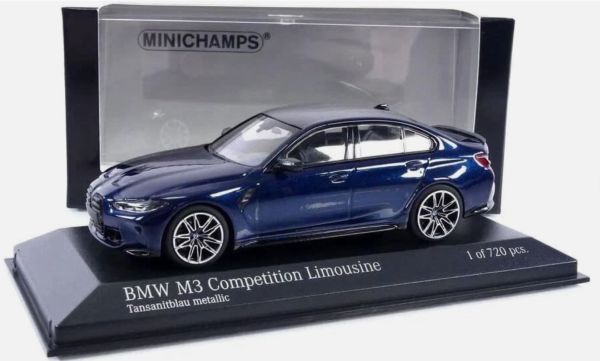 MNC410020201 - BMW M3 competition 2020 Blau - Limitiert auf 720ex. - 1