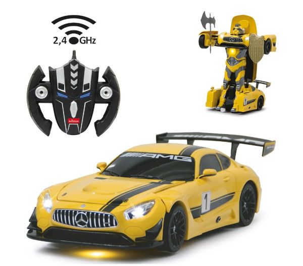 JAM410029 - MERCEDES-AMG GT3 gelb - Umbaubar - Ferngesteuert - 1