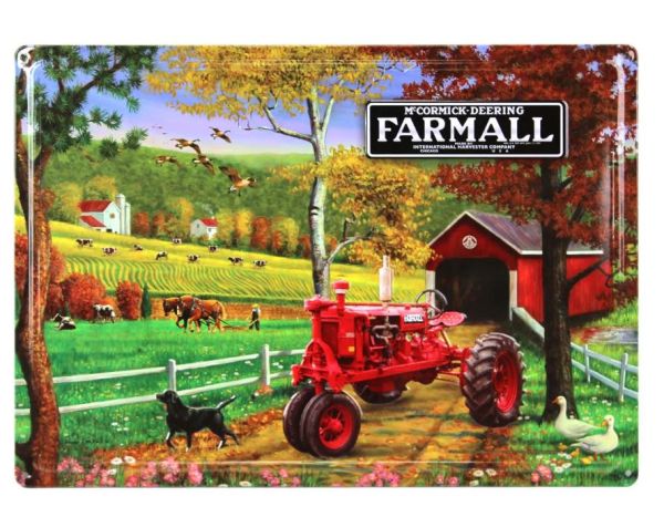 42005 - Letrero metálico McCormick - Deering - 43x30 cm - 1