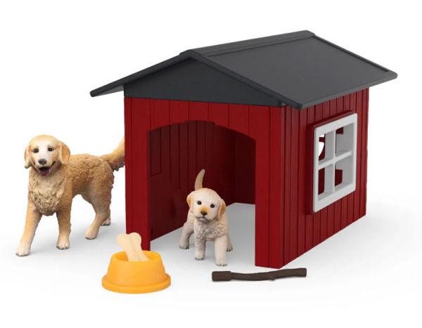 SHL42722 - Golden Retriever Hundehütte - 1