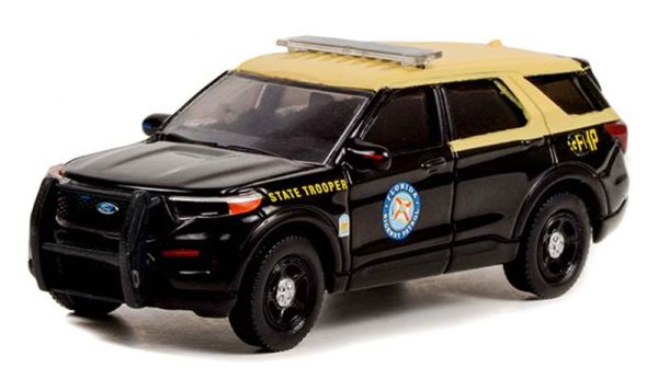 GREEN42990-F - FORD Police Interceptor Utility 2021 Florida Hoghway Patrol aus der HOT PURSUIT-Serie unter Blisterverpackung. - 1