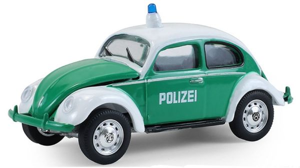 GREEN43050-A - VOLKSWAGEN Käfer Classic POLIZEI – Deutsche Polizeibehörde aus der HOT PURSUIT-Serie (Blisterverpackung) - 1