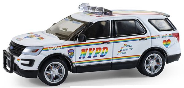 GREEN43050-C - FORD Explorer 2016 NYPD – New Yorker Polizeibehörde aus der HOT PURSUIT-Serie (Blisterverpackung) - 1