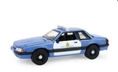 GREEN43065-A - 1991 Ford Mustang – RCMP (Royal Canadian Police) aus der Hot Pursuit-Serie – Canada Special Edition, noch versiegelt - 1