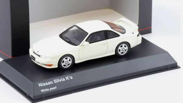 KYO43112W - NISSAN Silvia K's Perlweiß - 1