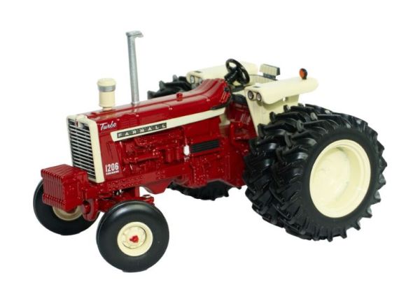 BRI43412 - IH FARMALL 1206 mit Zwillingsreifen hinten - 1