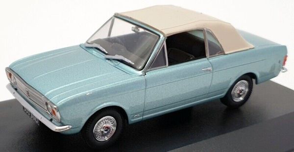 OXF43CCC001A - FORD Cortina MKII Crayford Soft top Blau. - 1
