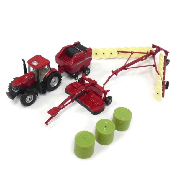 ERT44078 - Heupaket – CASE IH Puma 240 CVT Mower 8312 Schwader und Ballenpresse - 1