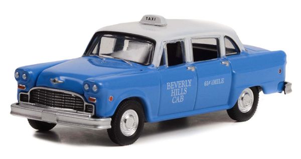 GREEN44955-C - CHECKER Taxi Cab 1971 aus der STARSKY & HUTCH Serie in Blisterverpackung. - 1