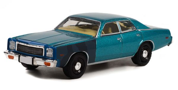 GREEN44960-B - PLYMOUTH fury 1977 aus der TV-Serie HUNTER unter Blisterverpackung - 1