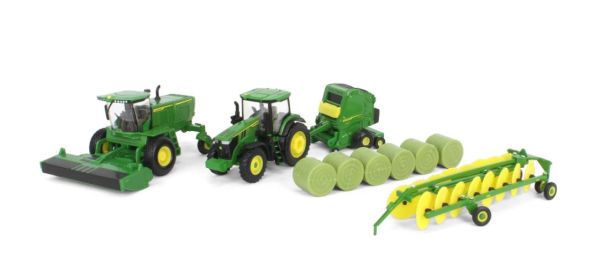 ERT45931 - Heuernteset JOHN DEERE – Schwader W235R – Traktor 7R 250 Ballenpresse 561R - 1