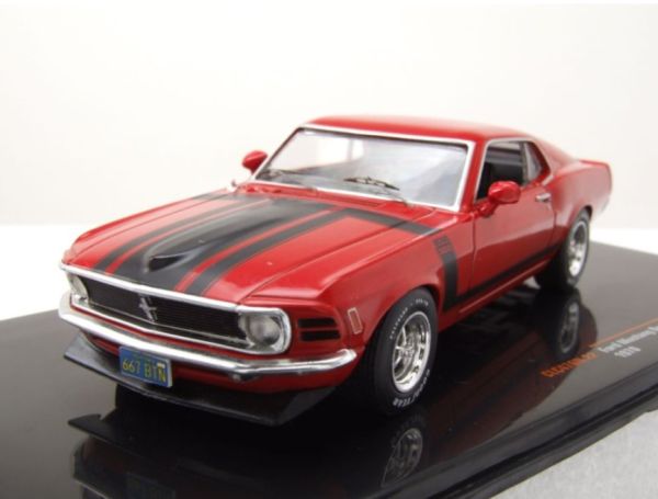 IXOCLC476N.22 - FORD mustang boss 302 von 1970 rot - 1