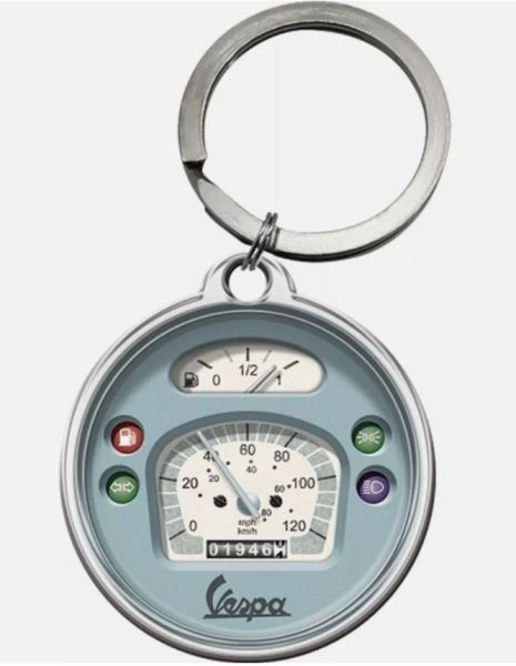 KEY48030 - Schlüsselanhänger Tachometer VESPA - 1