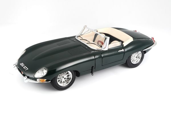 BUR12046 - JAGUAR E Type Cabrio 1961 Grün - 1