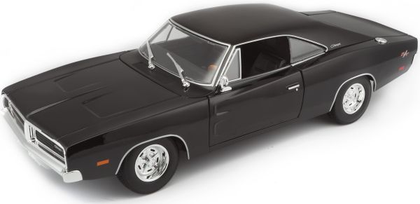 MST31387BL - 1969 Dodge Charger R/T Schwarz - 1