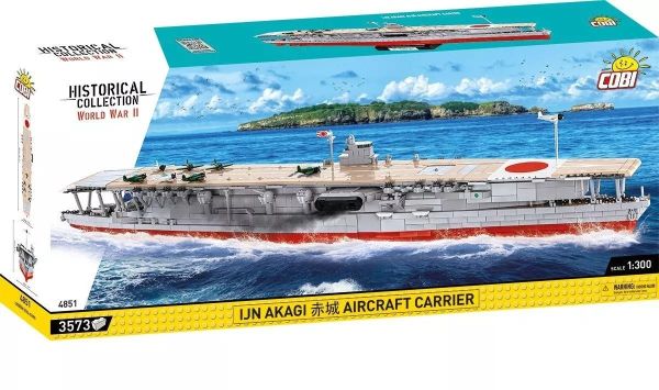 COB4851 - IJN AKAGI Flugzeugträger – 3573 Teile - 1