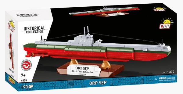 COB4856 - U-Boot ORP Sęp – 190 Teile - 1