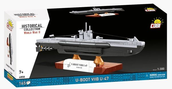 COB4858 - U-Boot Typ VIIB U-47 – 165 Teile - 1