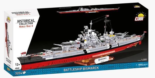COB4860 - Schlachtschiff BISMARCK – 3204 Teile - 1