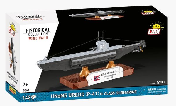 COB4861 - U-Boot der U-Klasse HNoMS Uredd P-41 – 142 Teile - 1