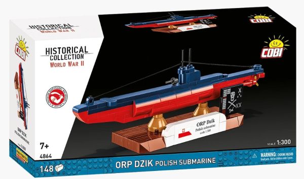COB4864 - Polnisches U-Boot ORP Dzik – 148 Teile - 1