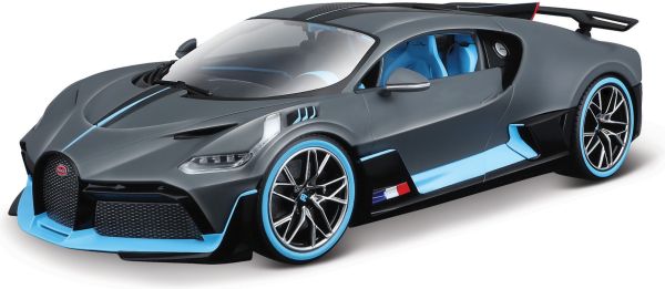 BUR11045 - BUGATTI Divo Mattgrau und Blau - 1