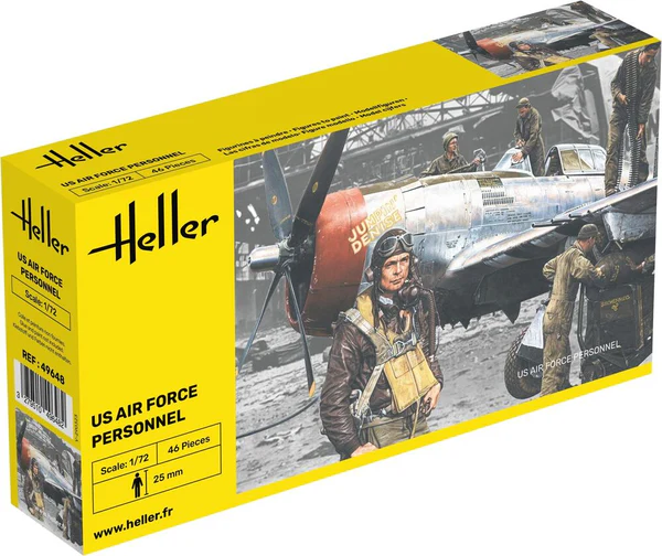 HEL49648 - Angehörige der US-Luftwaffe montieren und lackieren - 1