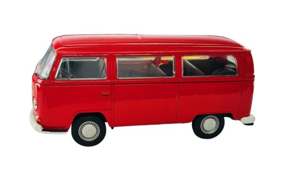 WEL49720ROUGE - VOLKSWAGEN T2 Bus, Baujahr 1972, rot - 1