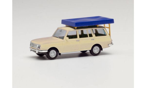 HER420549-002 - WARTBURG 353 `66 mit Dachzelt - 1