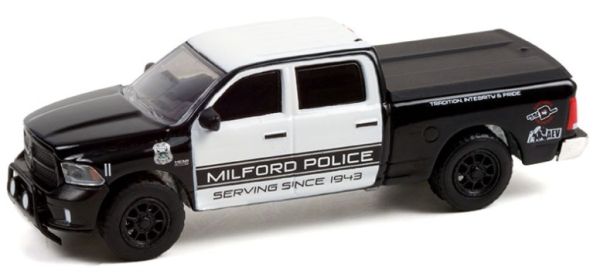 GREEN42980-E - DODGE Ram 1500 2017 Milford Police HOT PURSUIT 40 Series Blisterpackung - 1