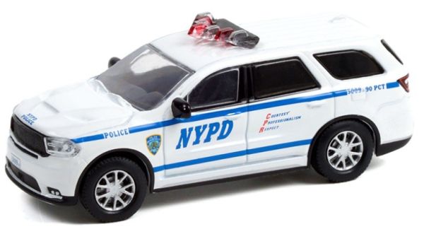 GREEN42980-F - DODGE Durango 2019 New York Police HOT PURSUIT Serie 40 Blisterpackung - 1