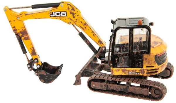 BRI43279 - JCB 86C-1 Minibagger schmutzige Version - 1