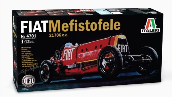 ITA4701 - FIAT Mefistofele 21706 ccm zum Lackieren - 1