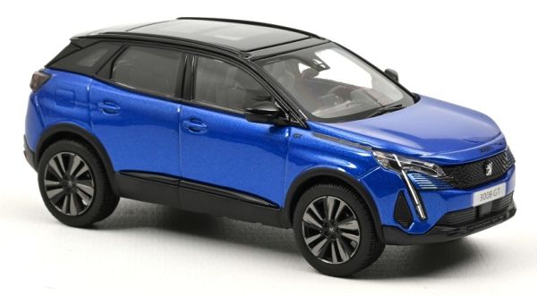 NOREV473919 - PEUGEOT 3008 GT Black Pack 2021 Vertigoblau. - 1