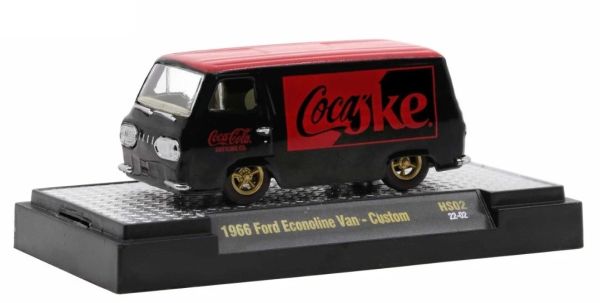 M2M-51500-HS02 - FORD Econoline Van - Custom 1966 COCA-COLA in Blisterverpackung - 1