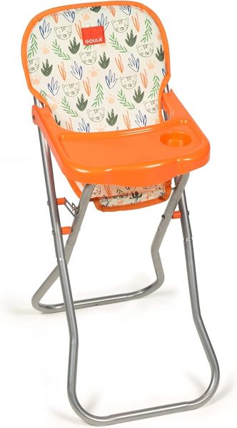GOA52044 - Hochstuhl für Puppe Dschungelstoffe - 1