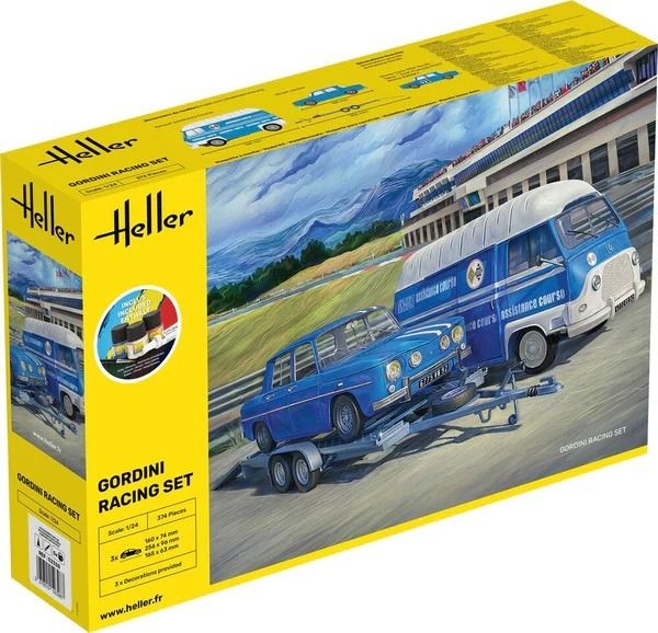 HEL52328 - Starterset mit Farbe und Zubehör – GORDINI Racing zum Zusammenbau - 1