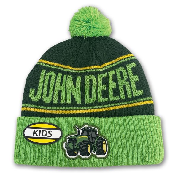MC53093450GR - John Deere Traktor-Mütze mit Bommel für Kinder - 1