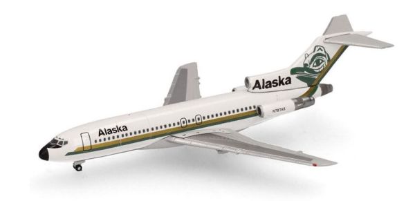 HER537292 - Boeing 727-100 Alaska Totem Pole Flugzeug - 1